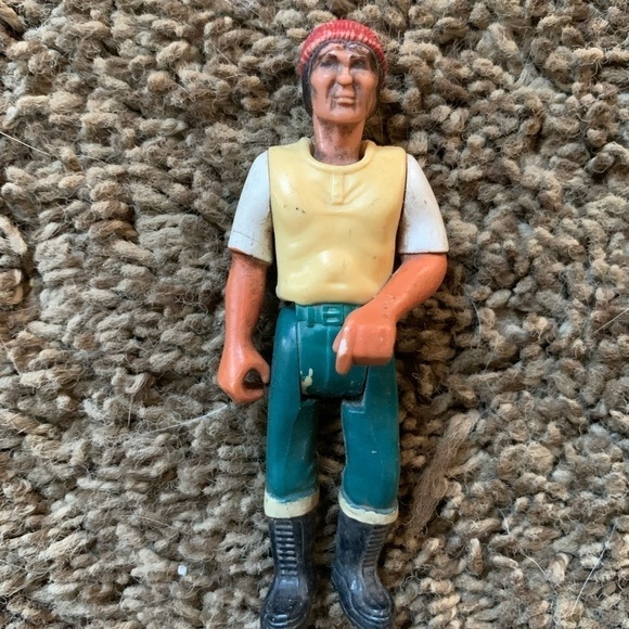 Fisher-Price Other - Vintage 1974 Fisher Price Toys Adventure People Lumberjack Hawk Figure